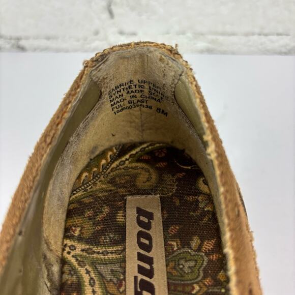 Vintage 90’s Y2K Bongo Faux Suede Wedge Platforms - Picture 11 of 11